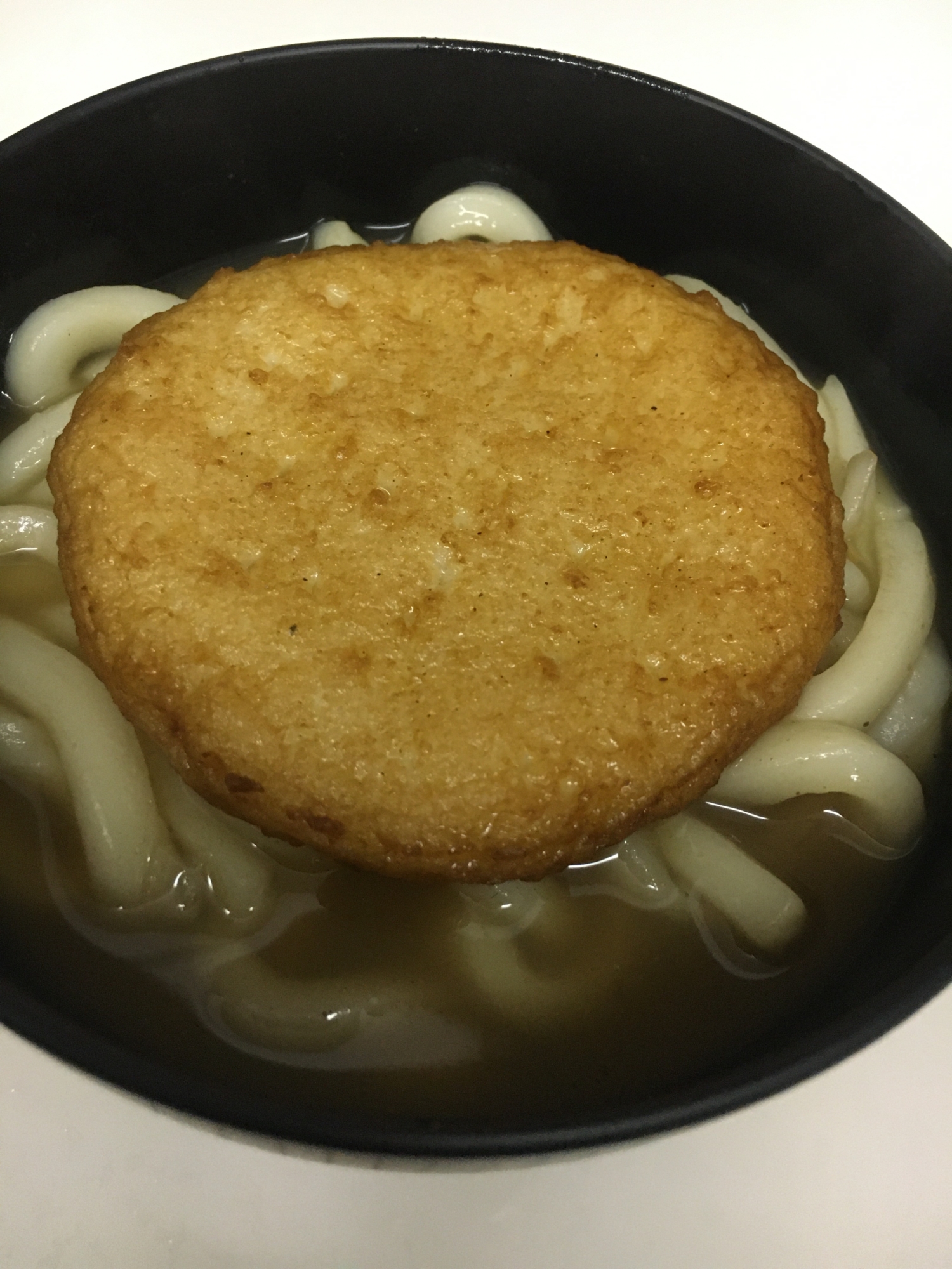 出汁パックの中身を使って♪丸天うどん