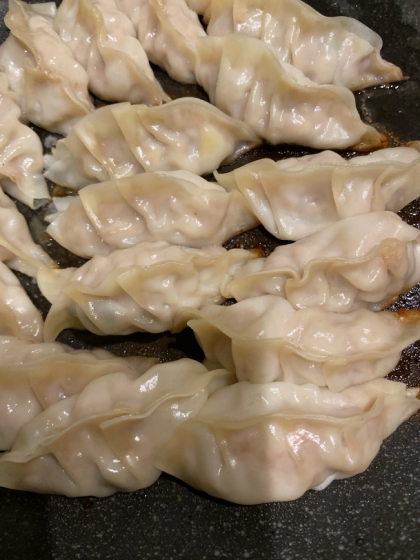 とまらなくなる焼き餃子！