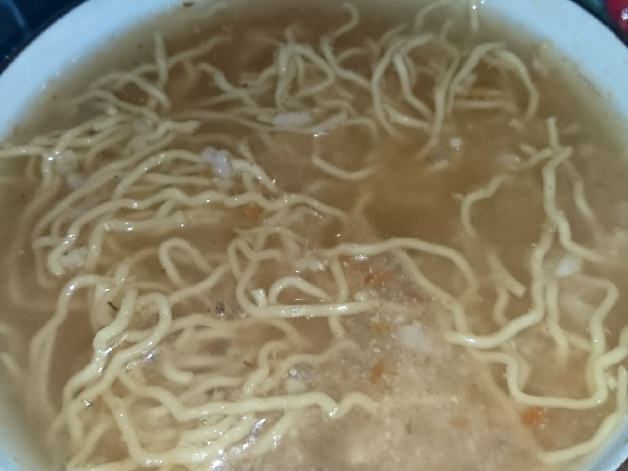 細麺トマトソースナポリタン粉スープおかチアラーメン