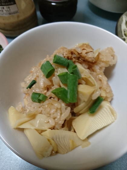 シンプル〜♪タケノコご飯❗️