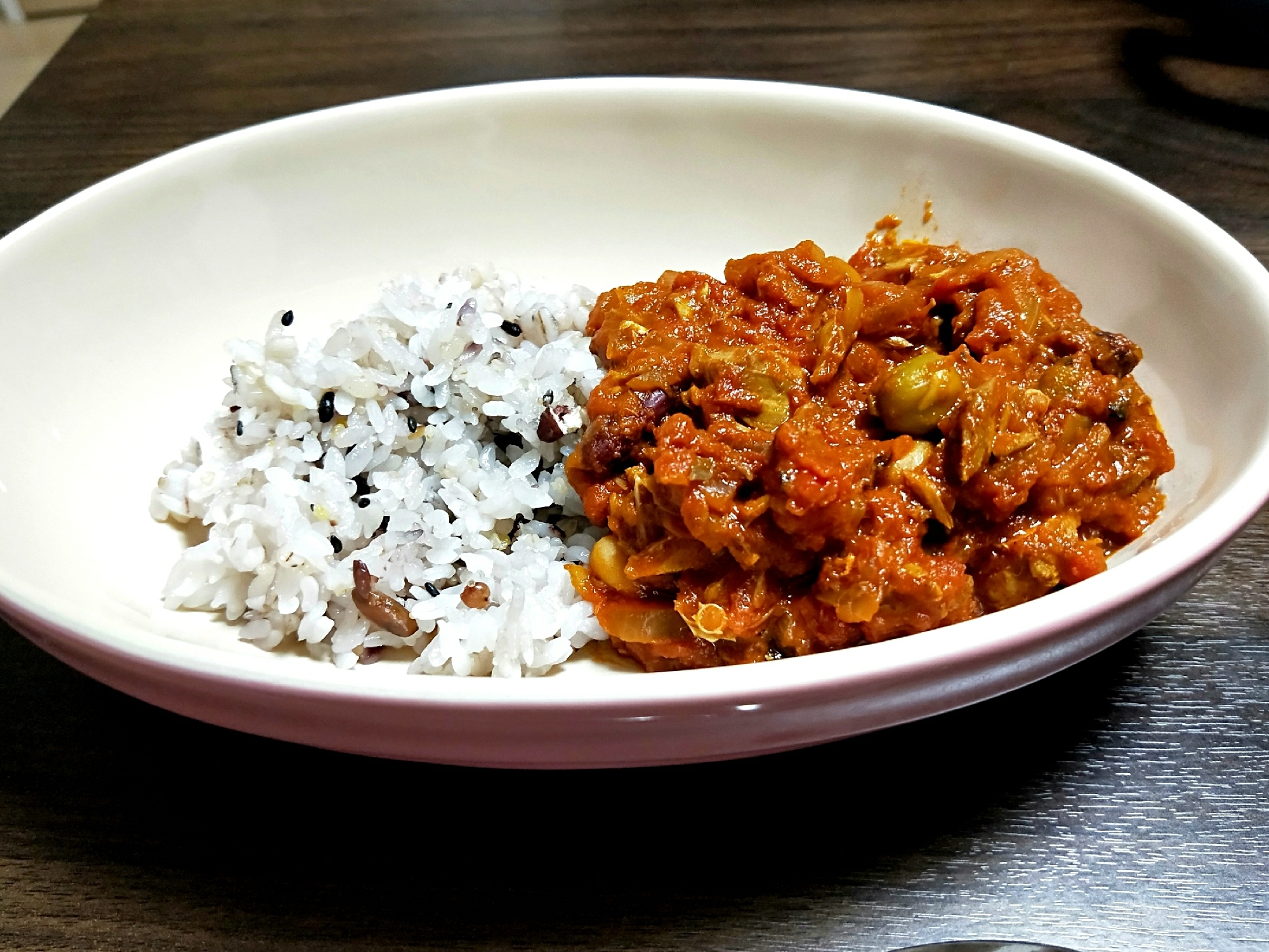 糖質制限！サバ缶のドライカレー