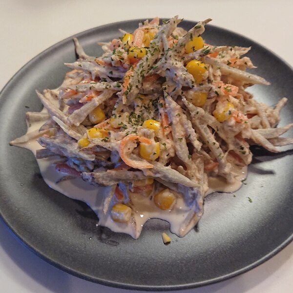 下味 かくし味でまるでデパ地下の味 ごぼうサラダ レシピ 作り方 By まめまめまめ大福 楽天レシピ 下味 かくし味でまるでデパ地下の味 ごぼうサラダ レシピ 作り方 By まめまめまめ大福 楽天レシピ