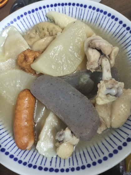 ウィンナーが人気★関西風おでん