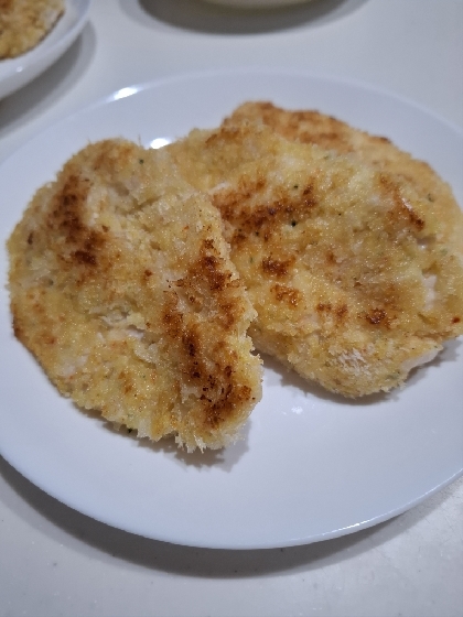 鶏ささみ肉でも柔らか♪サクサクチキンカツレツ