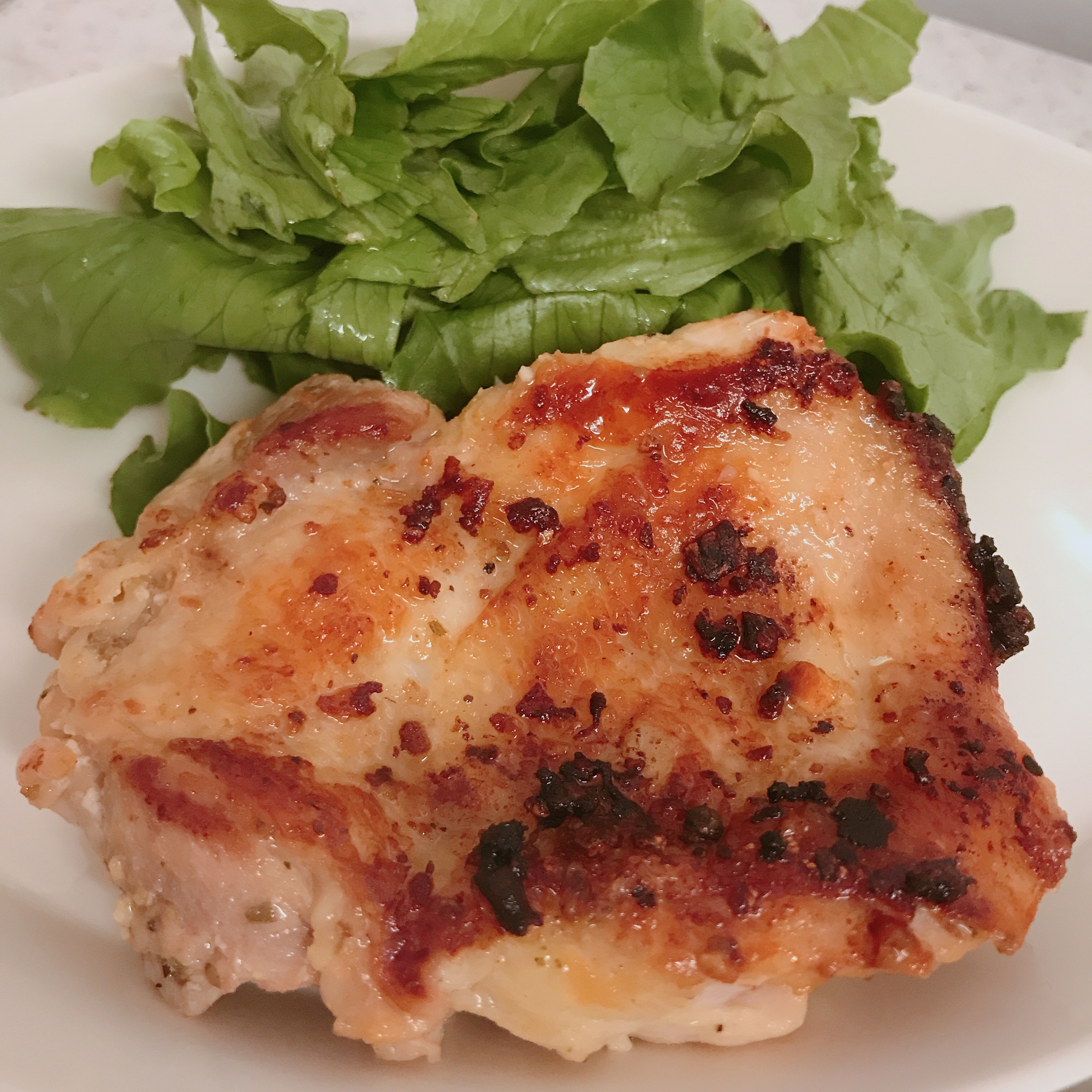 鶏もも肉のパリパリ塩レモン焼き レシピ 作り方 By チュウ太郎まま 楽天レシピ