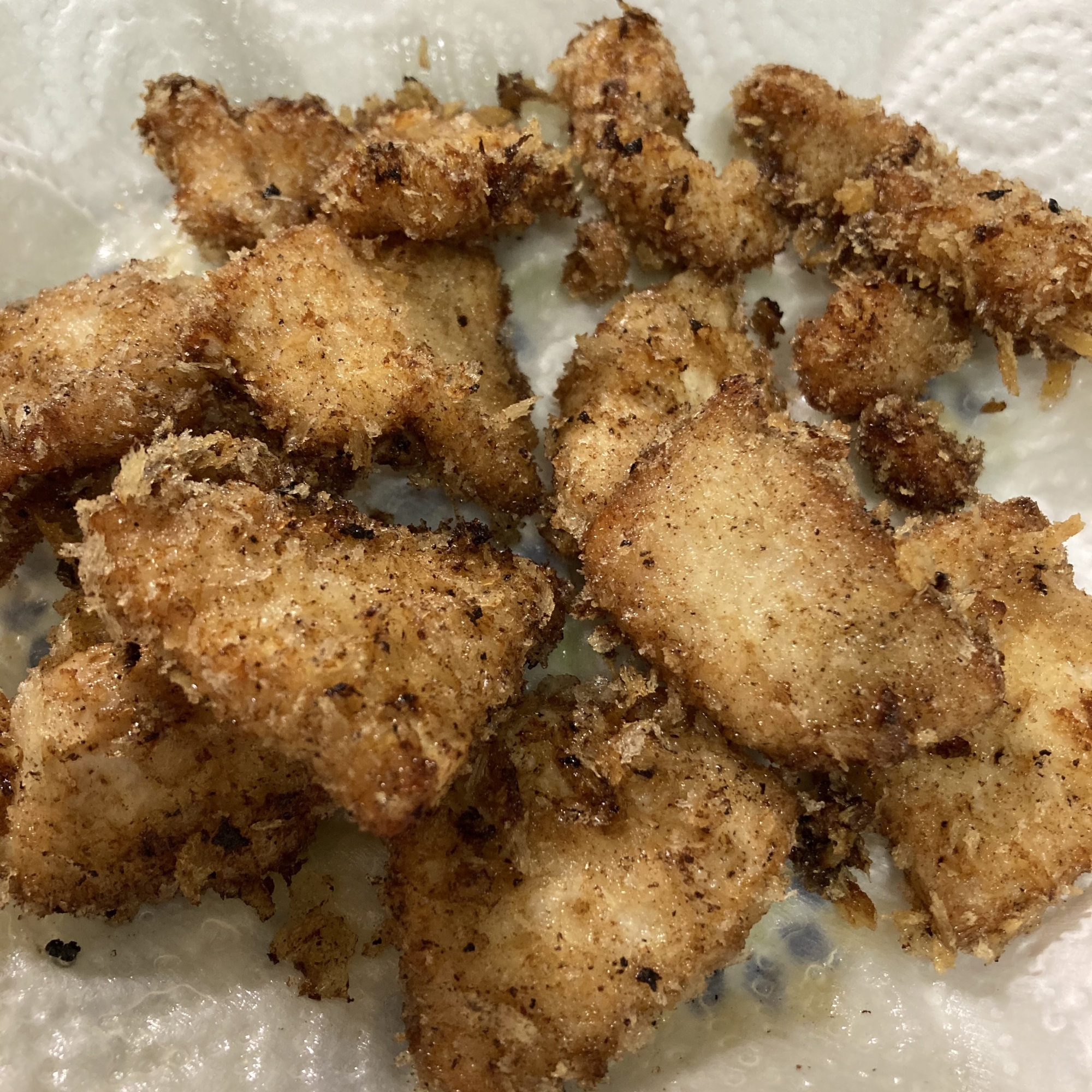 鶏胸肉と塩麹でやわらかチキンカツ