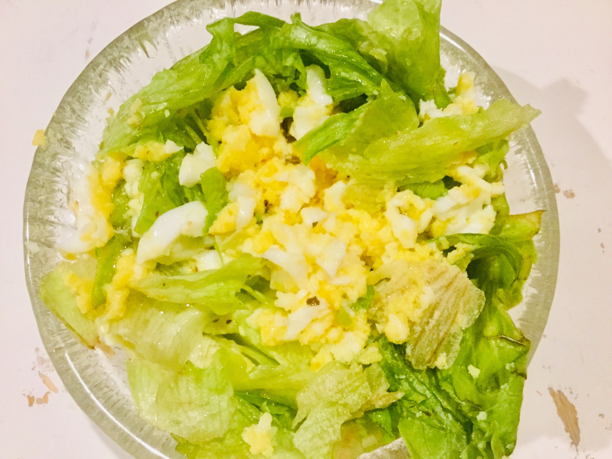 レタス卵サラダ
