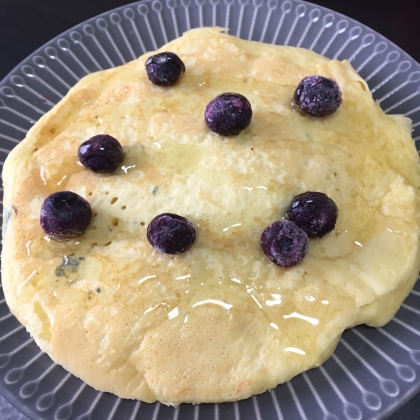 牛乳きらしちゃったっ！お水と卵のパンケーキ♡