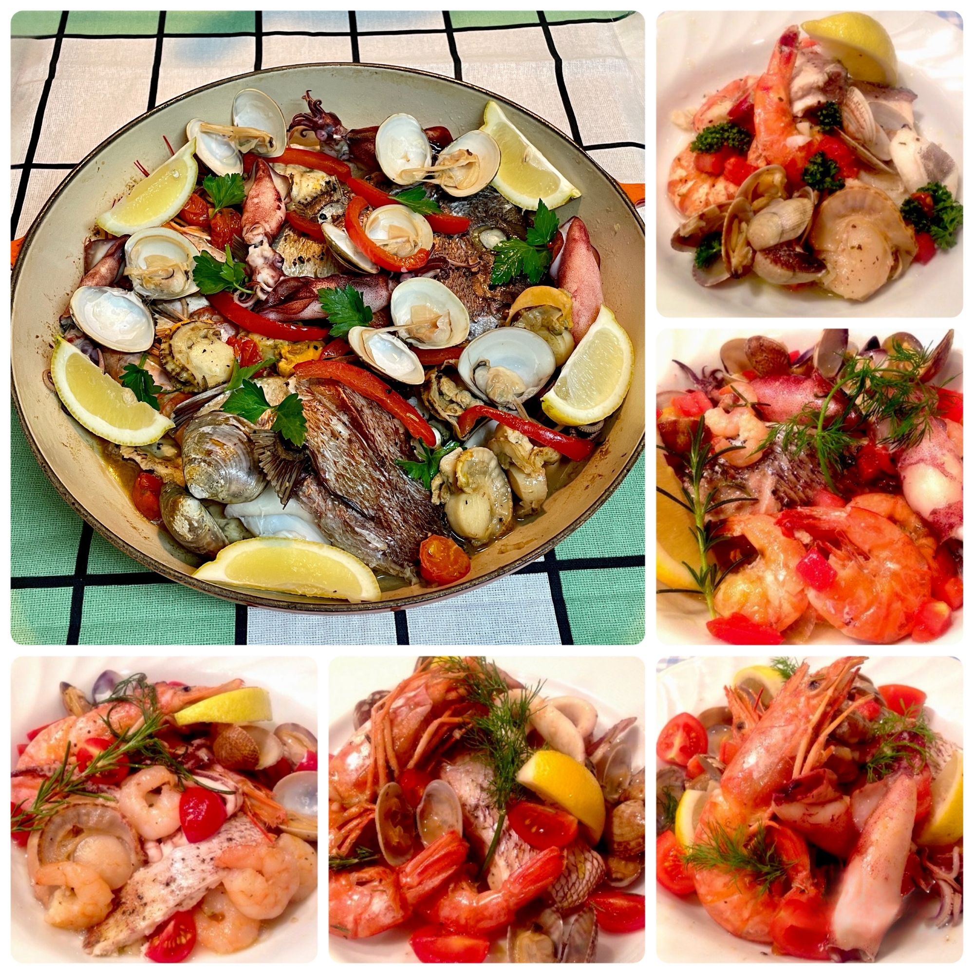 最後の一滴までスープが美味しい♡アクアパッツァ