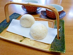 フワッと香る♪酒粕饅頭