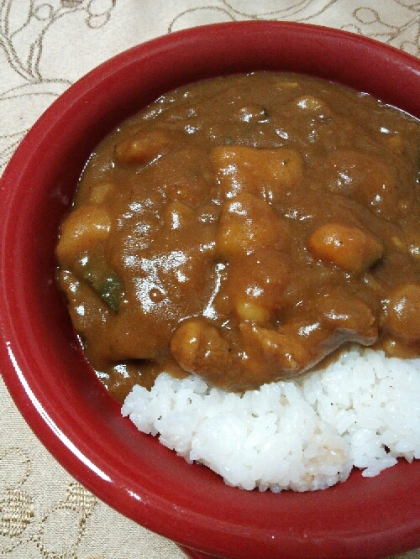 カボチャカレー（≧∇≦）