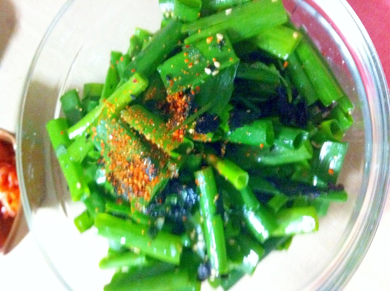 和えるだけ！韓国風ネギサラダ