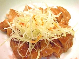 鶏肉の生姜味噌煮