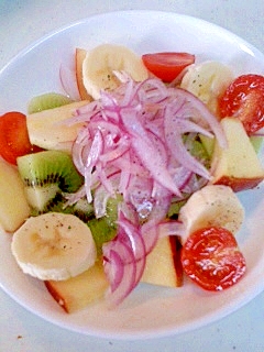 バナナと玉ねぎスライスのサラダ レシピ 作り方 By ジョンとポーク 楽天レシピ