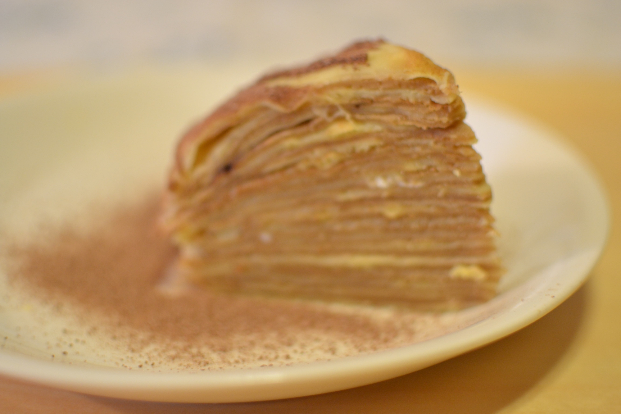 ホットケーキミックスで作るバウムクーヘン風