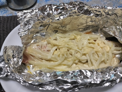 マヨ玉ねぎたっぷり♪ 鮭のホイル焼き☆