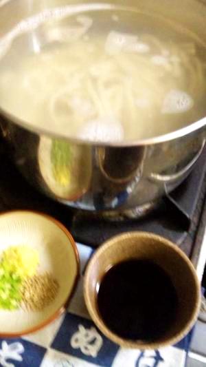 自宅で本場の釜揚げうどん