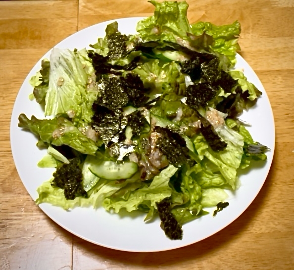 シンプル！にんにく塩麹チョレギサラダ