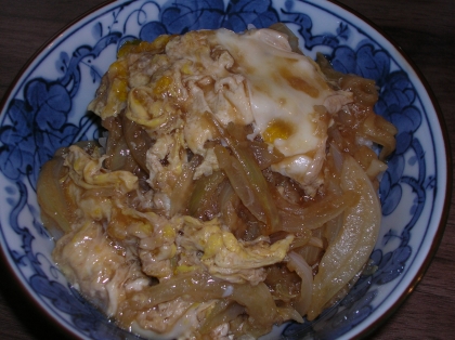 玉子丼、大好きです(^O^)　美味しくいただきました(^^♪