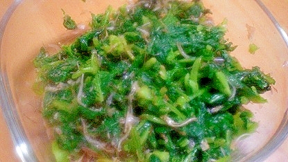 栄養満点 大根の間引き菜の和え物 レシピ 作り方 By ひろりん１１０６ 楽天レシピ