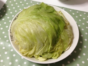 レンジで簡単キャベツと豚肉のミルフィーユ蒸し