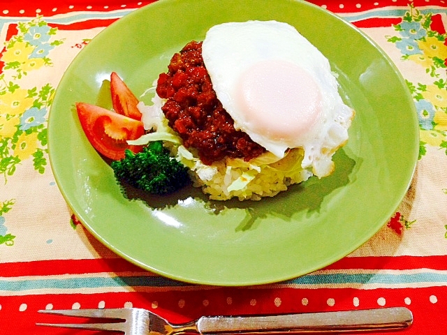 お手軽☆野菜たっぷりドライカレー☆