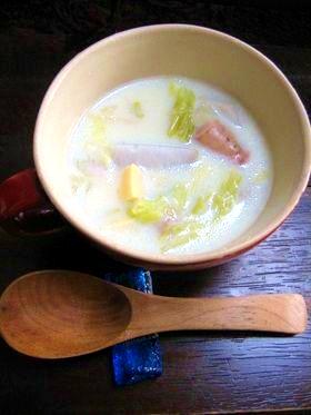 豆乳中華スープ