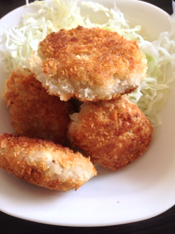 豚コマと豆腐の冷めてもカラッととんかつ