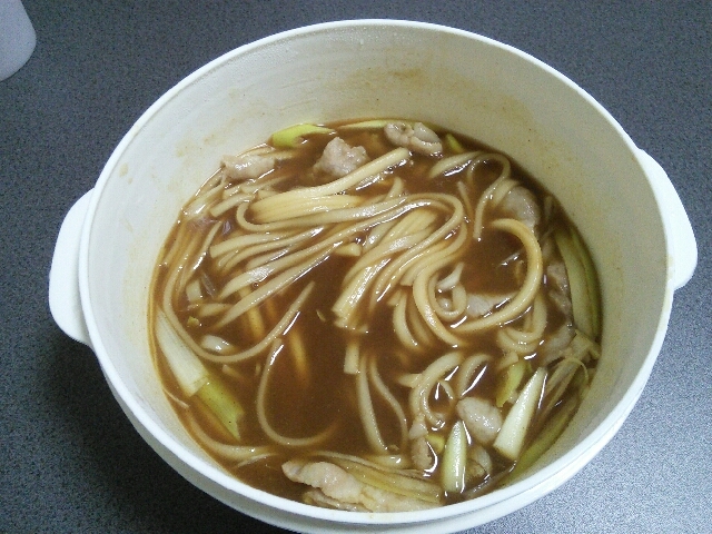 カレーうどん レンジでチンシリーズ レシピ 作り方 By Kai 楽天レシピ