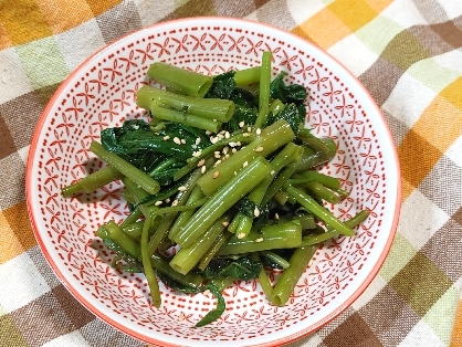 ここさん〜お疲れさまです彡空芯菜のニンニク炒めが食べたくて買ったんだけど…あっ!!ここさんレシピあったわ❣で、お初のナムルを！ちょっとにゅるシャキッで美味39♡