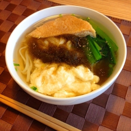 とろろきつねうどん