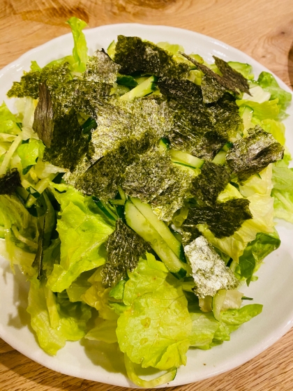 こんばんは(^O^)夕飯のサラダに大皿に作りました！！とっても美味しいかったです。ご馳走さまでした☆