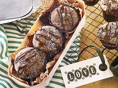 バレンタインに 甘さ控えめ チョコマフィン レシピ 作り方 By 楽天出店店舗 Joycook ジョイクック 公式shop 楽天レシピ