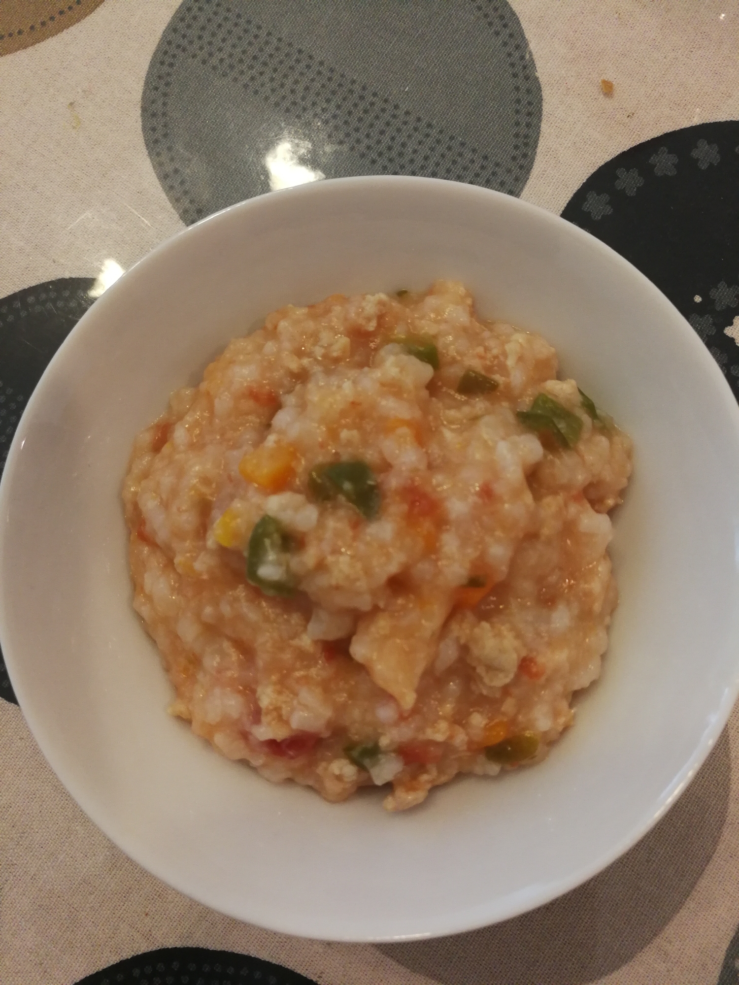 離乳食後期 チキンライス風お粥 レシピ 作り方 By やまもり 楽天レシピ 離乳食後期 チキンライス風お粥 レシピ 作り方 By やまもり 楽天レシピ