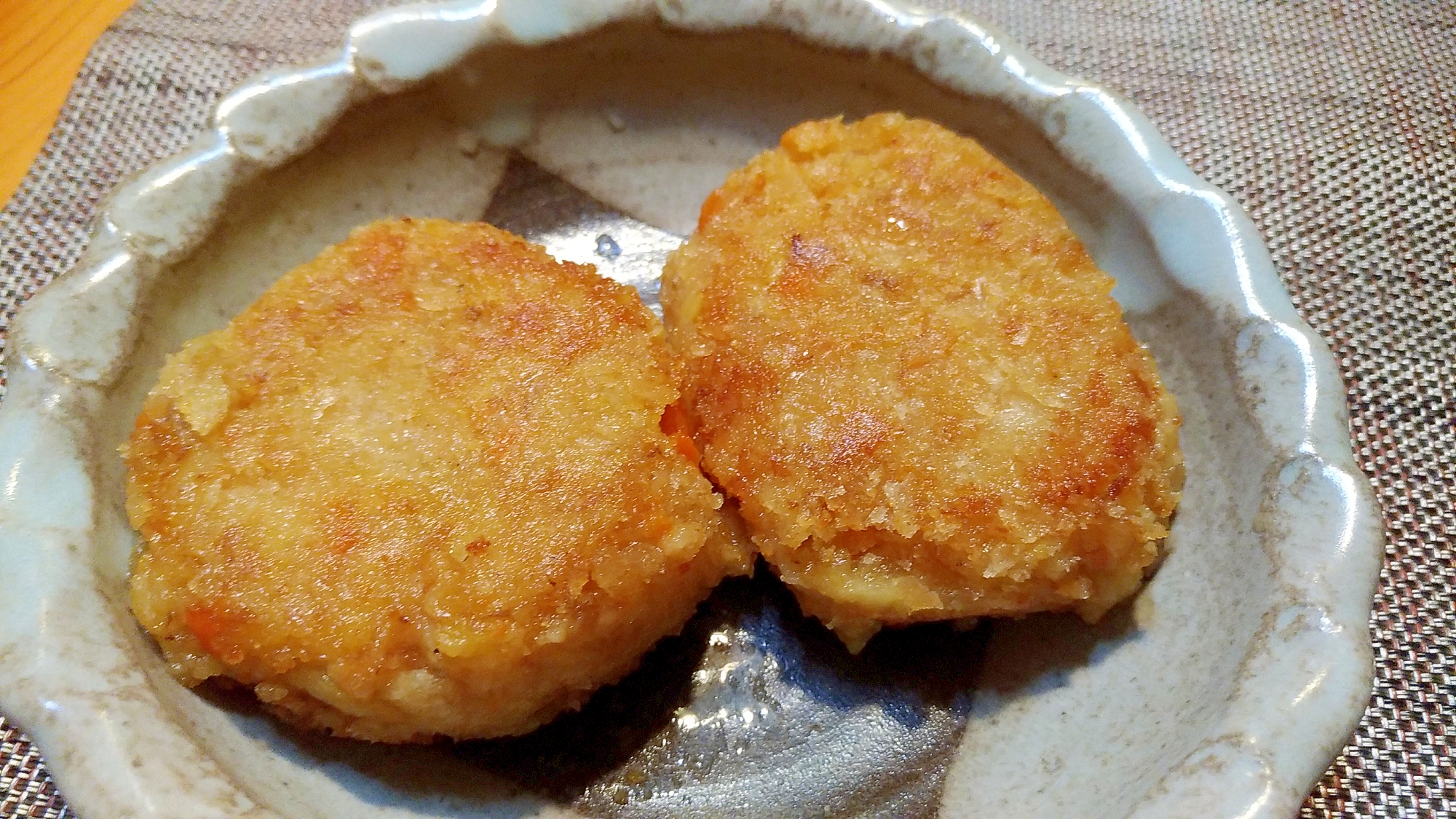 残ったカレーで簡単☆揚げないカレーコロッケ