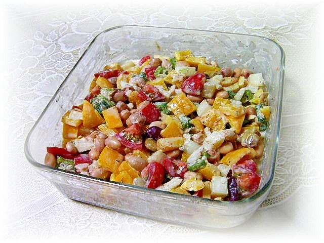 生姜胡麻焼きチキンチョップドサラダのレシピ・作り方