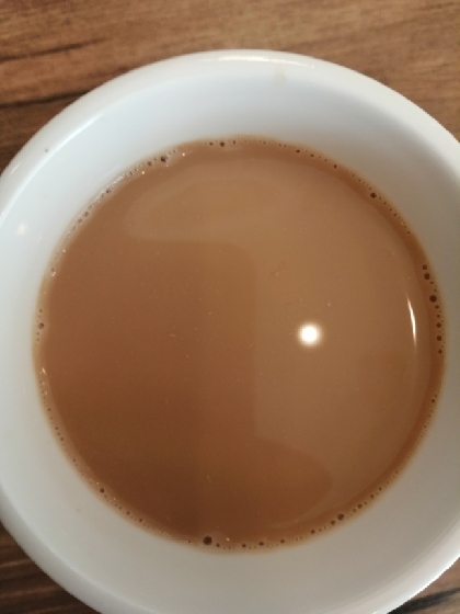 スキムミルクでカフェオレ