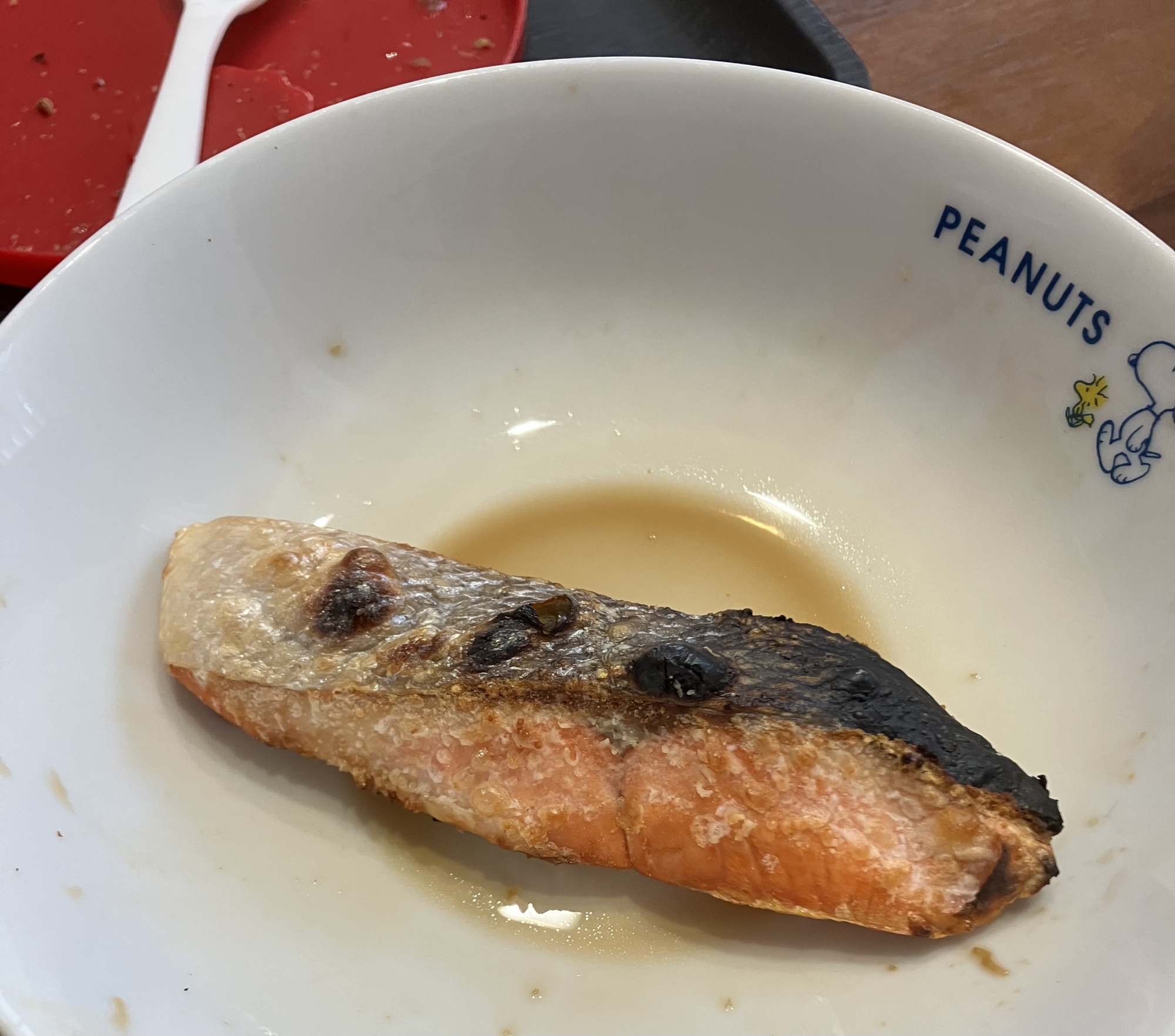 鮭のバターぽん酢焼き
