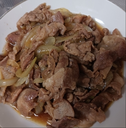 牛肉のごま油炒め