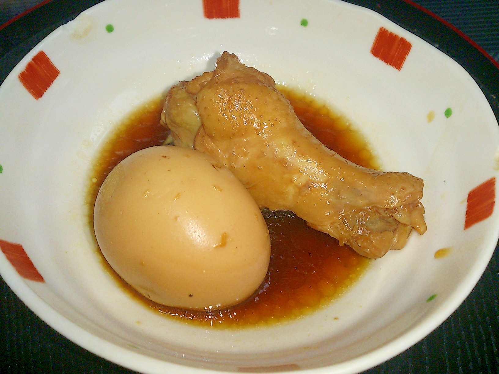 鶏と卵のお酢煮