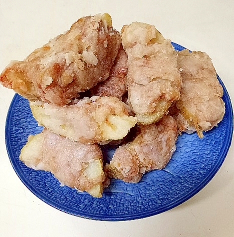 カラリと揚がる じゃが芋の肉巻竜田揚げ