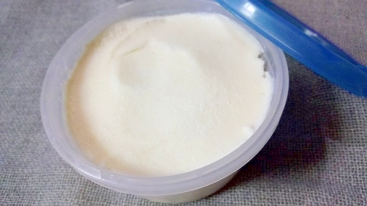 LG21の豆乳ヨーグルトのアイス