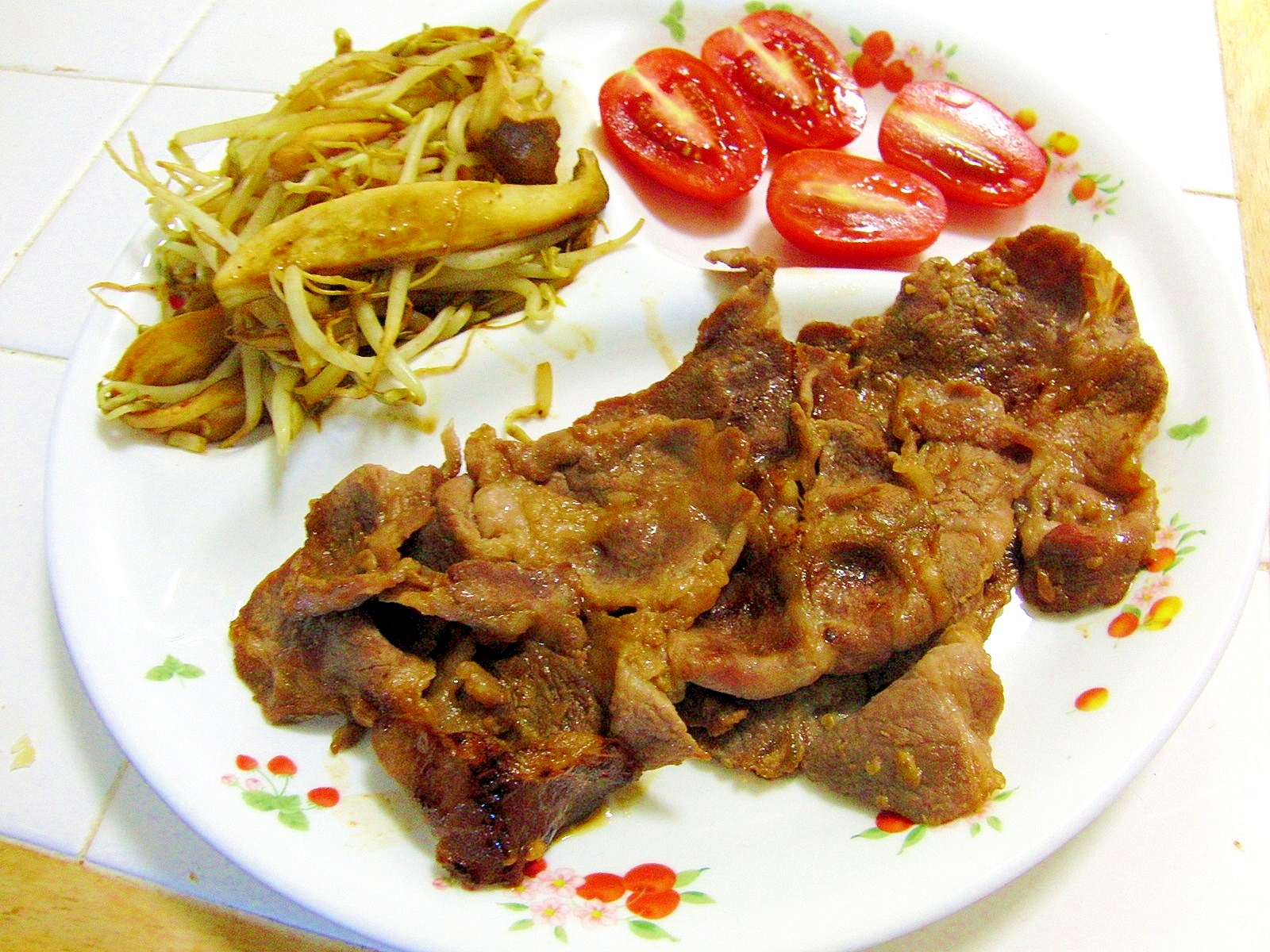 イベリコ豚の漬け焼き定食