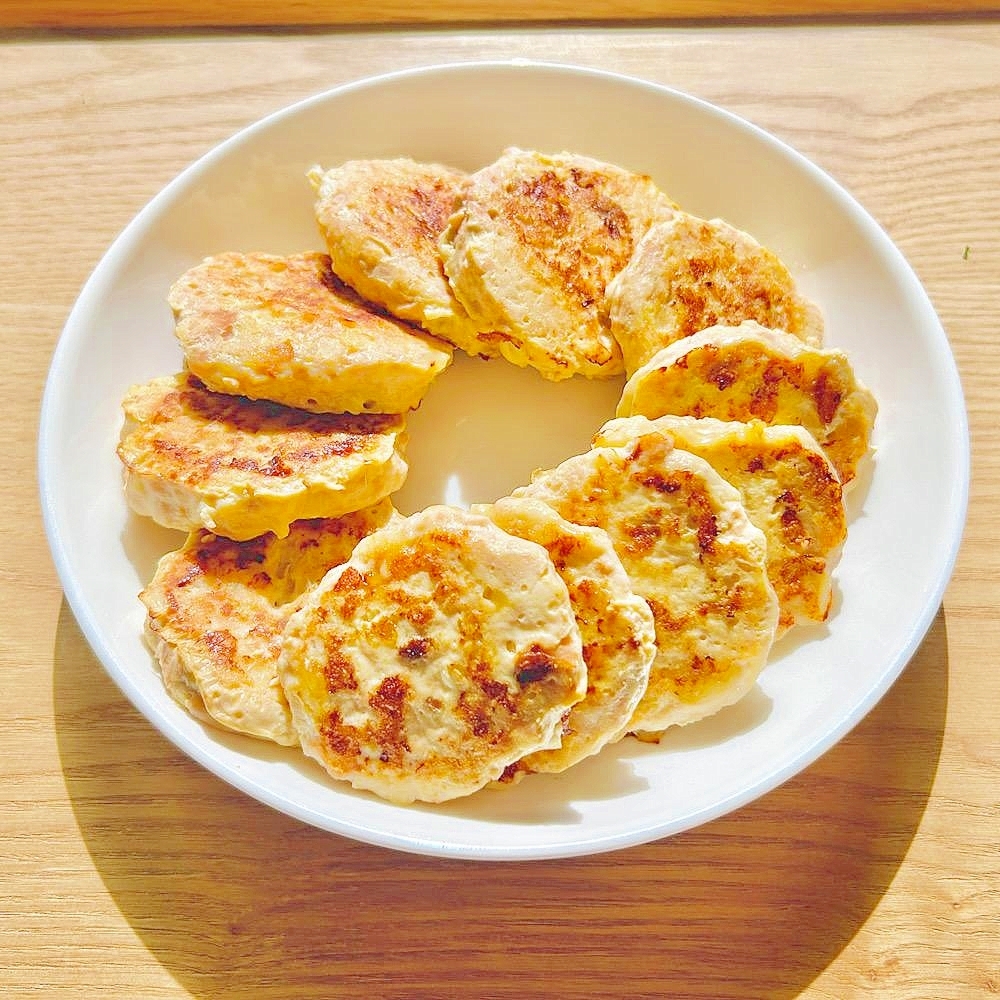 【離乳食完了期】鮭豆腐バーグ