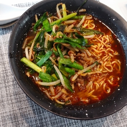 お家でラーメン屋さん♪台湾ラーメン編