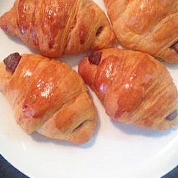 パイシートで チョコクロワッサン レシピ 作り方 By Sirahoshi 楽天レシピ パイシートで チョコクロワッサン レシピ 作り方 By Sirahoshi 楽天レシピ