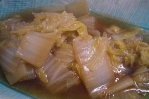 おでんの残り汁でめっちゃウマ白菜の煮物 ♪♪