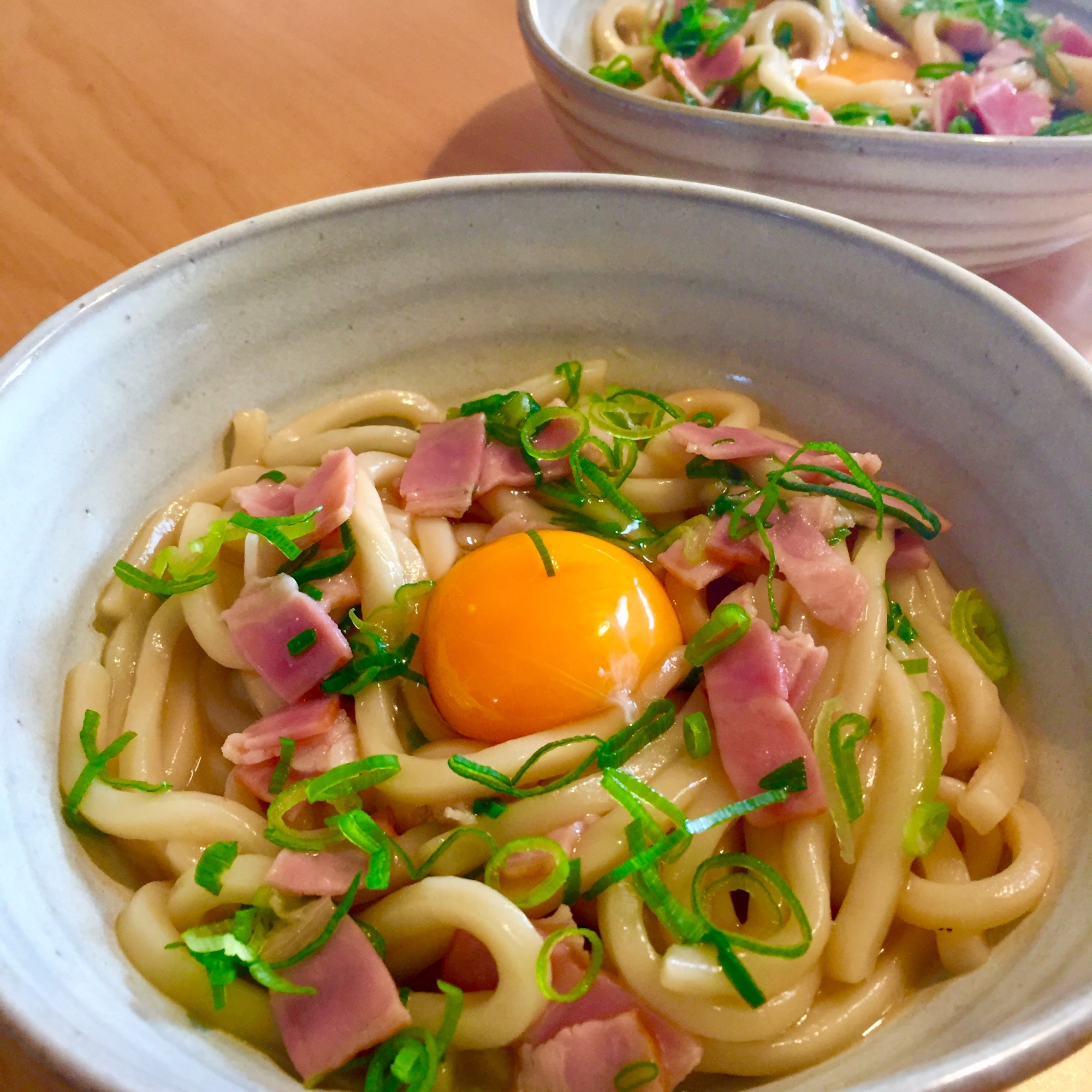 簡単☆バターたっぷり絡めうどん