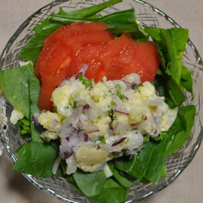 レンジで簡単★カレーポテトサラダ