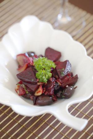 目にも鮮やかな ビーツのアペタイザー レシピ 作り方 By Iamcecilia 楽天レシピ